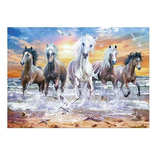 Norimpex 5D-Diamantmosaik - Pferde 40x30cm (54613484)