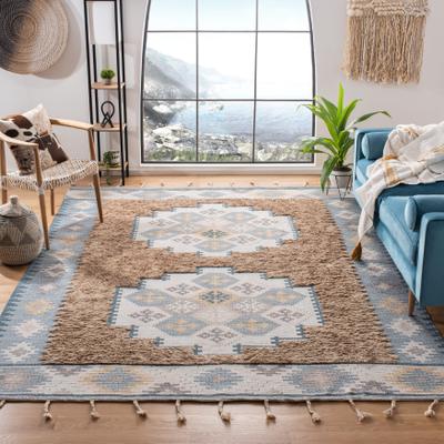 SAFAVIEH Handmade Saffron Rajmonda Modern Tribal Cotton Rug