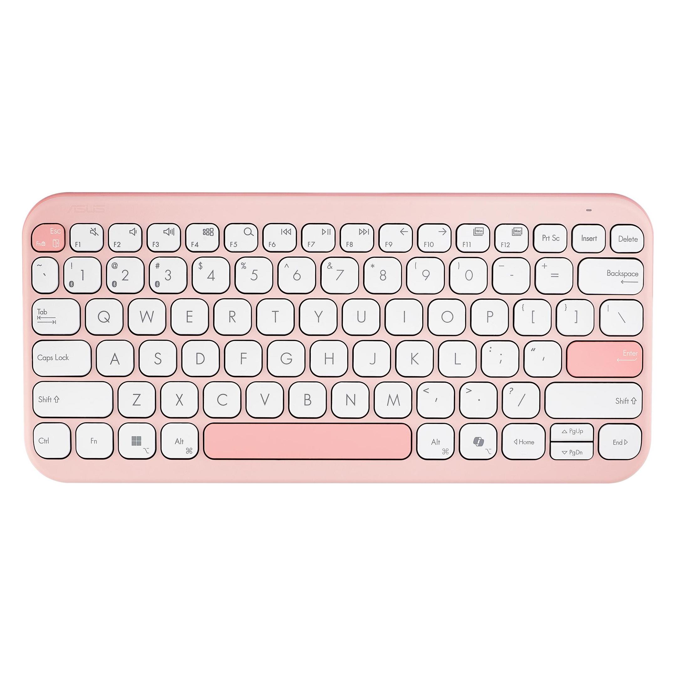 ASUS KW100 KEYBOARD/PK/GE/81 (DE, Kabellos) (90XB0880-BKB4I0)