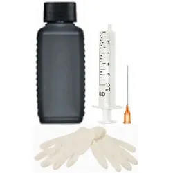 Nachfüllset für HP 21, 56, 336, 337, 338, 339, 350 Druckerpatronen - 100 ml Nachfülltinte Black