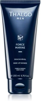 Thalgo Force Marine Wake-Up Shower gel de duche energizante para corpo e cabelo para homens 200 ml. Force Marine Wake-Up Shower