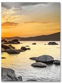 Uplifted Finds Sunset Sea Beach Natural Landscape Canvas Wall Art Home Decoration 40 X 50 Cm No Frame c