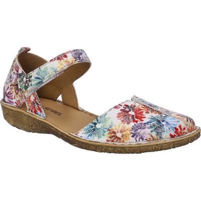 Sandale JOSEF SEIBEL "Rosalie 42, multicolor", Damen, Gr. 37, bunt (multicolor), Obermaterial: 100% Rindsleder Leather cow., Schuhe Sandale