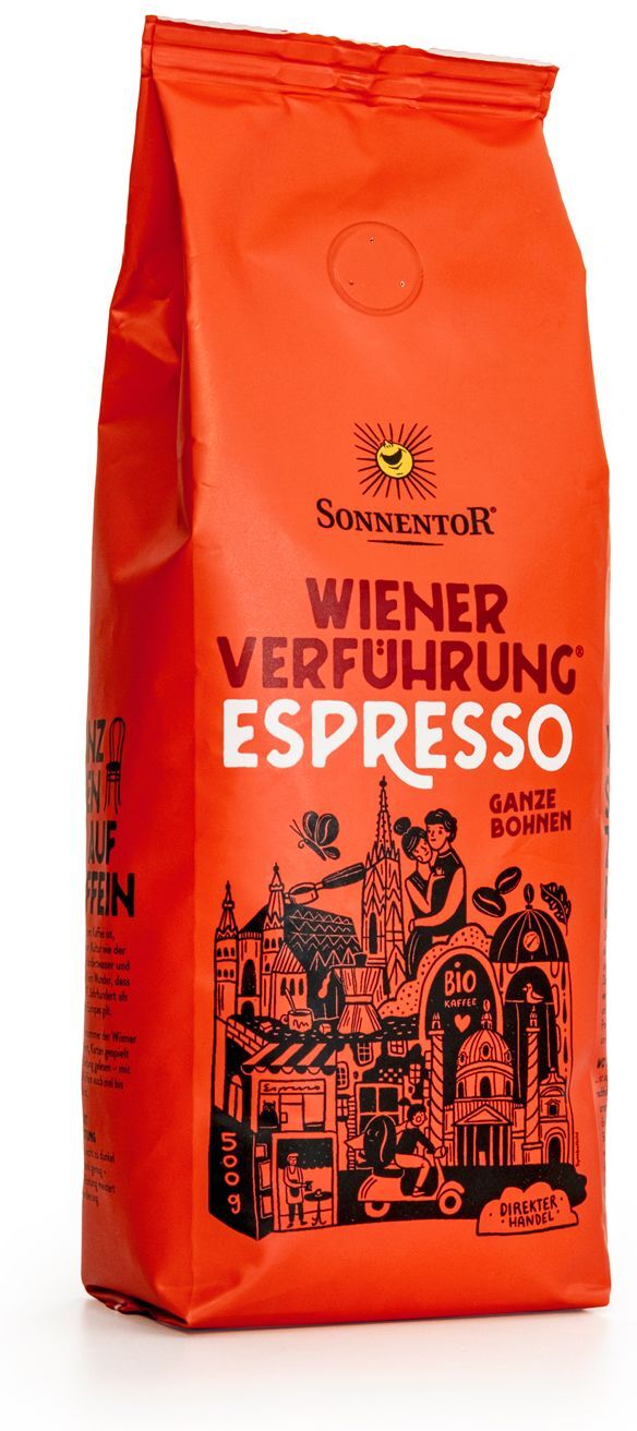 Sonnentor Kaff BIO Espr Ganz 500 g Kaffeebohnen