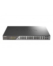 D-Link DSS 200G-28MPP Switch managed 24 x 10/100/1000 PoE + 4 x Kombi-SFP PoE 518 W (DSS-200G-28MPP/E)