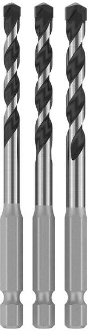 BOSCH PRO Jeu de forets HEX-5, 5,5x100, 6x100, 7x100 mm, 3 pièces (2608707006)