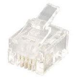 Equip Modularstecker Western 6P4C RJ12 100 Stück