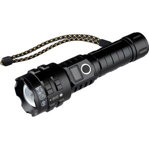 Virone Taschenlampe LT-27, LED, aufladbar, 1.200 Lumen, 20 cm, wasserfest