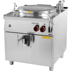 A&S polarny Gastro Elektro Kochkessel Edelstahl 100L 21 kW 800x900x900mm
