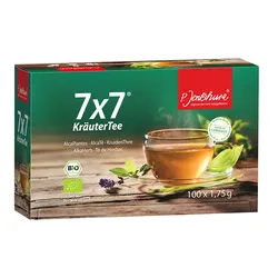 Jentschura® 7 x 7 KräuterTee Bio - 100 Teebeutel