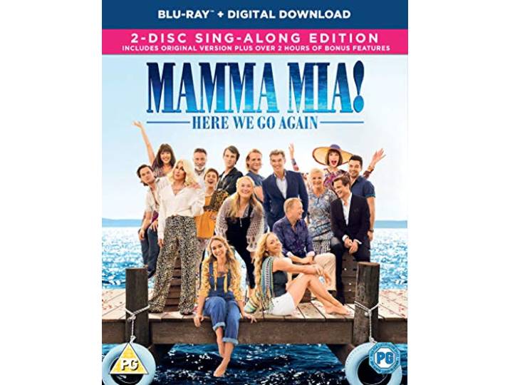 Mamma Mia! Here We Go Again [DVD]+[Blu-Ray] [Region Free] (Dutch subtitles)