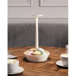 Sompex TAKEAWAY - weiß Akku-Tischleuchte