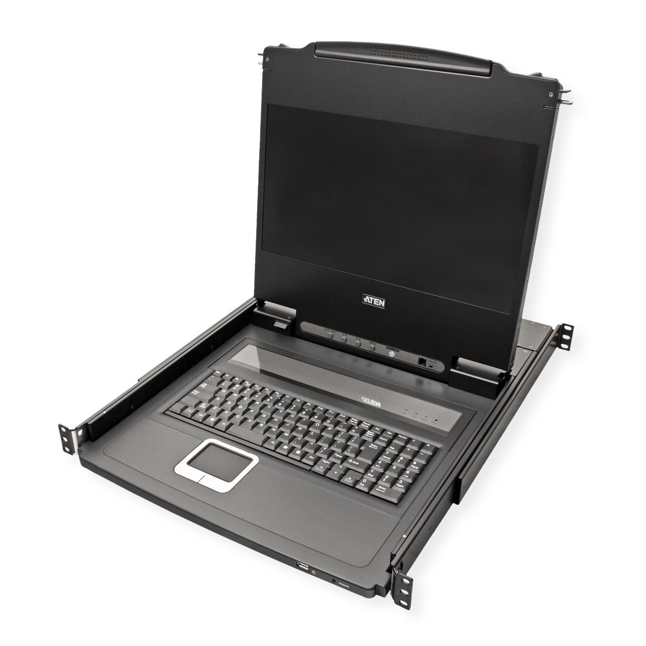 Aten 17.3 Widescreen DVI/HDMI Full HD LCD Console (CL6700MW-ATA-GG)