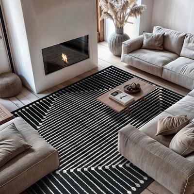 World Rug Gallery Modern Geometric Area Rug