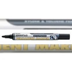Pentel Permanent-Marker MAXIFLO NLF50, schwarz