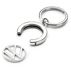 Volkswagen Schlüsselanhänger Pfandchip New Volkswagen Logo Keyring Anhänger 0000 - 4,5 cm