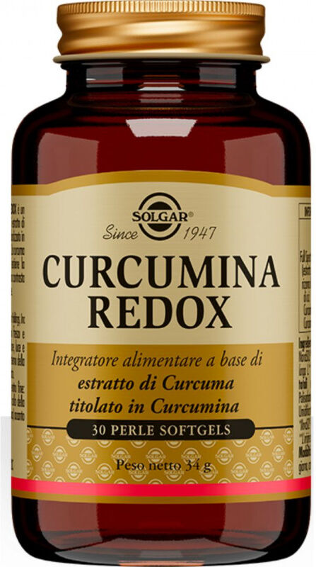 Solgar Italia Solgar Curcumina Redox Antiossidante 30 Perle