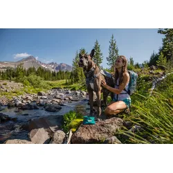 Ruffwear Quencher Hundenapf für unterwegs turnalo teal M