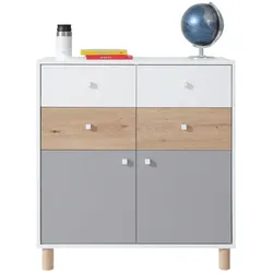KOMMODE Figo mit 4 Schubladen und 2 Türen