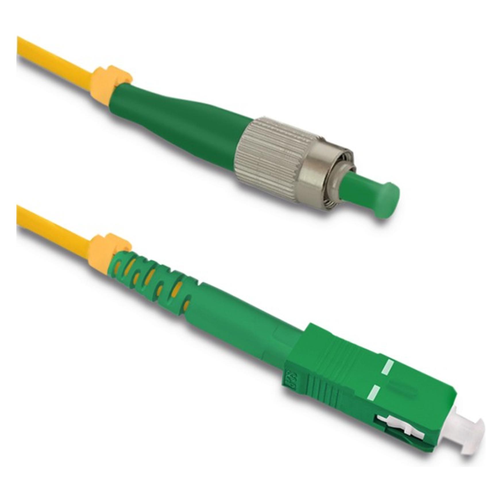 Qoltec Optic Patchcord FC/APC-SC/APC Singlemode 9/125 G652D Simplex 15m (15 m) (54304)