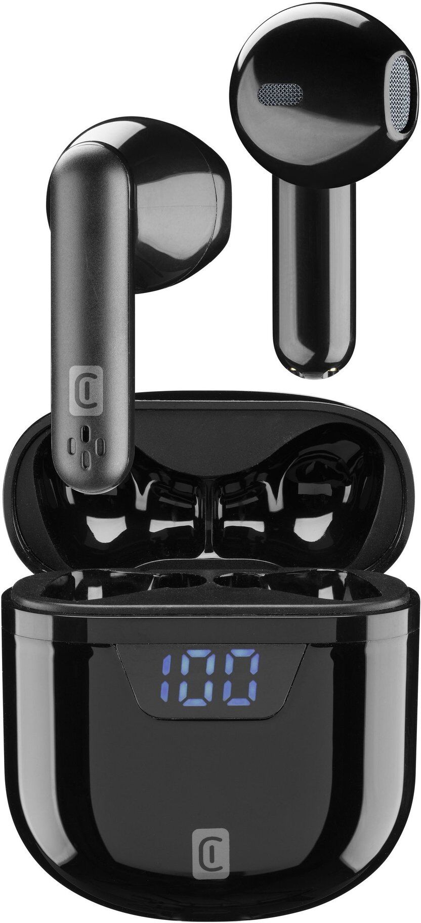 Auricolari microfono bluetooth Cellular Line BTSEEKTWSK SEEK Tws Black