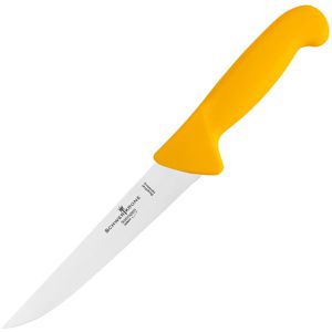 Schwertkrone Fleischmesser MK42103, 18 cm Edelstahlklinge mit glattem Schliff, Kunststoffgriff