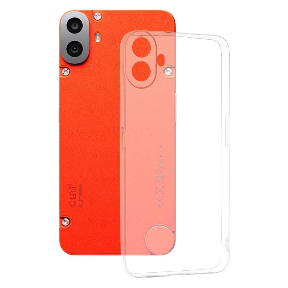 Techsuit - Clear Silicone - Nothing CMF Phone 1 - Transparent (Nothing CMF Phone 1) (56360003)