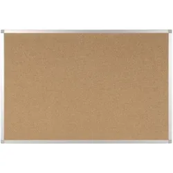 Bi-Office, Pinnwand, Korktafel AYDA, Aluminiumrahmen, 1.200 x 900 mm (Pinnwand, 120 x 90 cm)