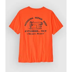 Patagonia Repair Shop T-Shirt orange peel Gr. S