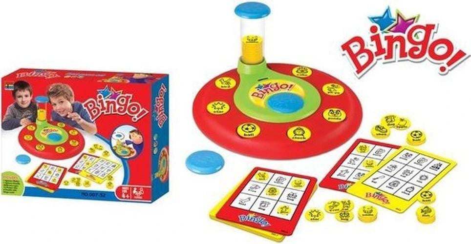Halay Bingo-spel met figuurtjes voor kinderen en volwassenen