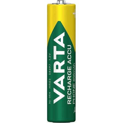 Varta 58398101501 Micro (AAA)-Akku NiMH 800 mAh 1.2V 1St.
