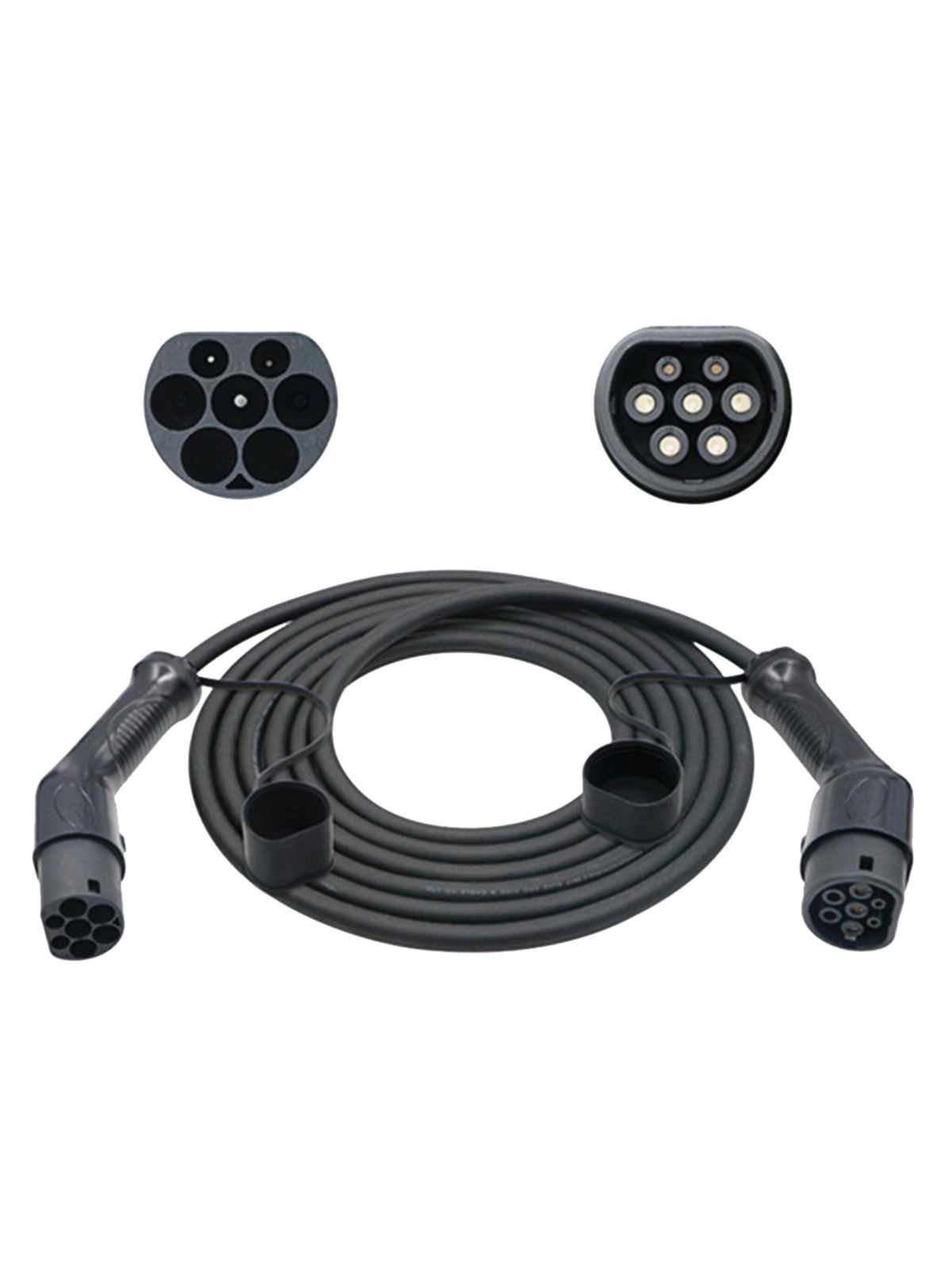 Sinox EV Charging Cable Mode 3 - 32A 3 phases - 5m - Black