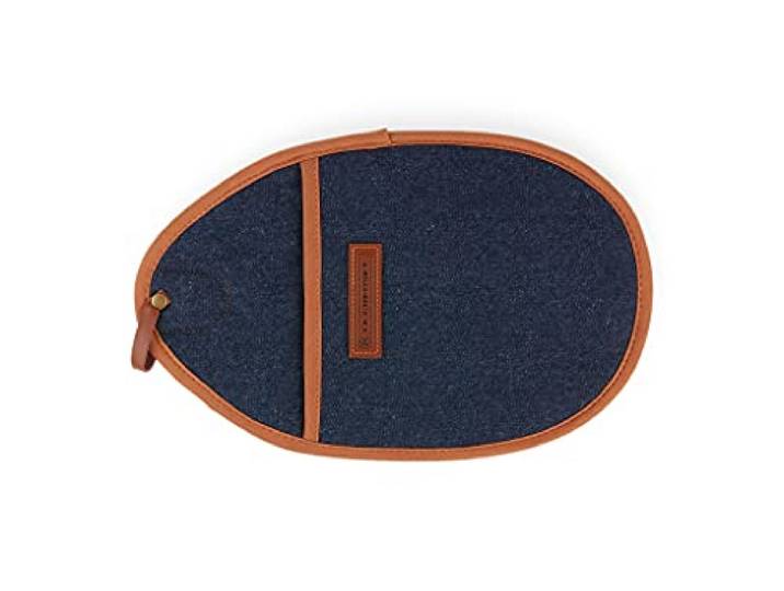 Pannenlap, donkerblauw denim