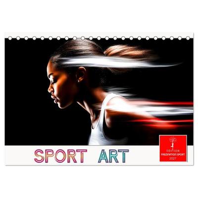 Sport Art (Tischkalender 2027 DIN A5 quer), CALVENDO Monatskalender