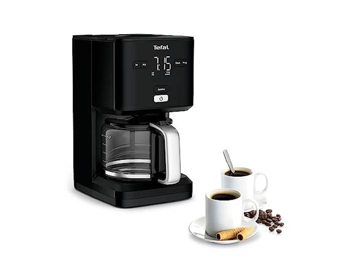 Tefal Smart'N Light filterkoffiezetapparaat 1,25 L, 15 kopjes, zwart CM6008