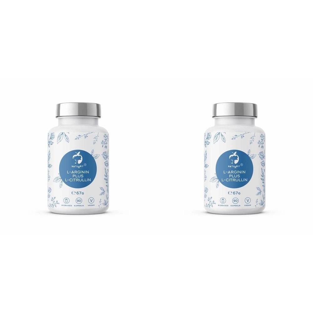 Naturvit L-Arginin KPS x2 2x90 St Kapseln