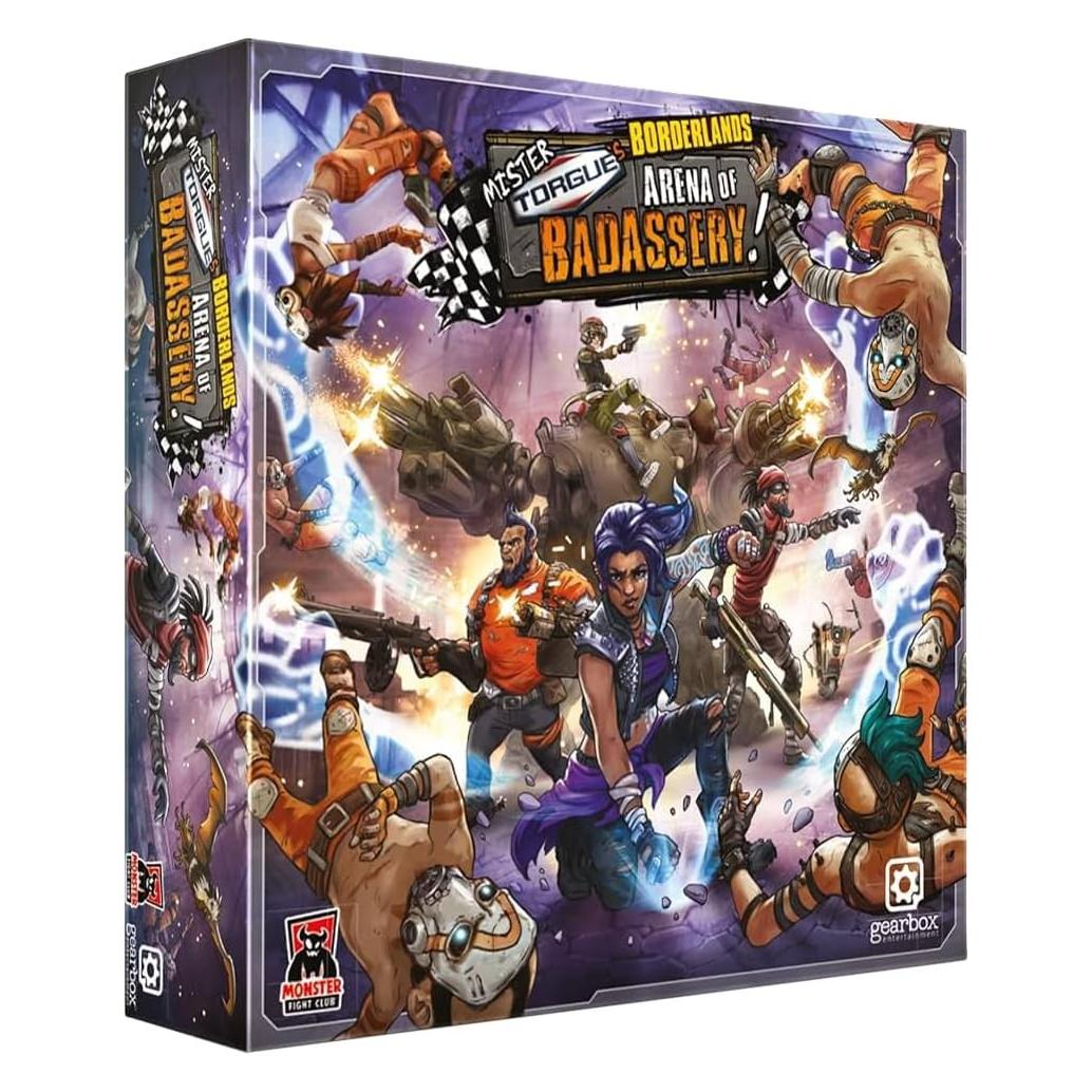 Asmodée Borderlands: Mister Torgue's Arena of Badassery (Karton, Kunststoff) (MFCBDL01IT)