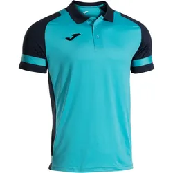 JOMA Lider Poloshirt Kinder 013 - türkis fluor 128
