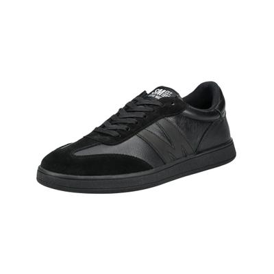 Sneaker STEVE MADDEN "STEVE MADDEN Sneaker Leder", Herren, Gr. 44, schwarz, Leder, Schuhe Sneaker