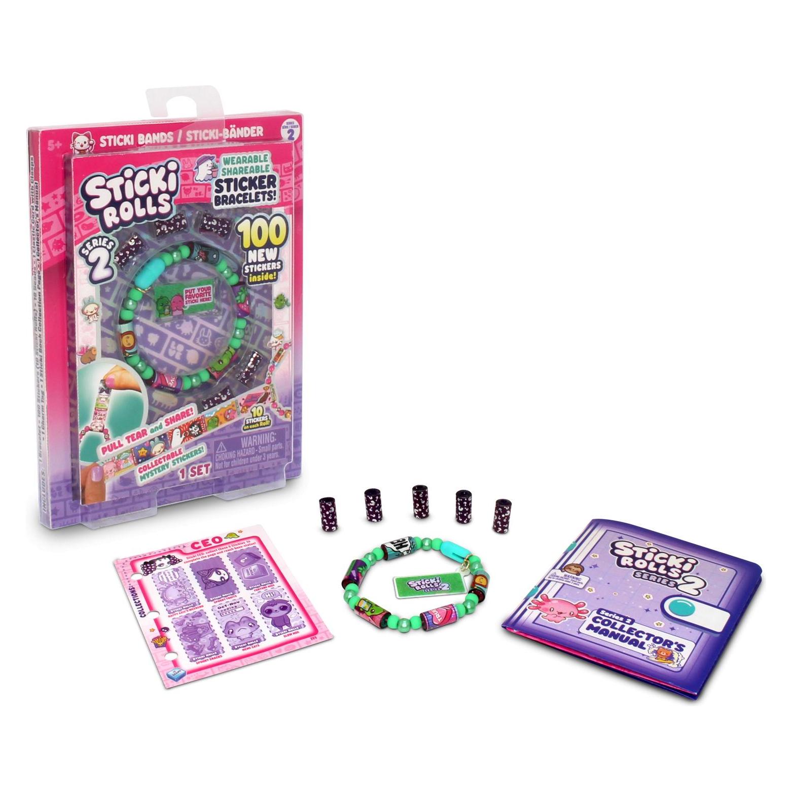 Jazwares Sticki Rolls - Sticki Band S2 (SR102) (70 Sticker) (SR102)