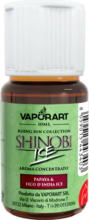 VaporArt Shinobi Ice Aroma Concentrato 10ml Papaya Fico D'India Ghiaccio