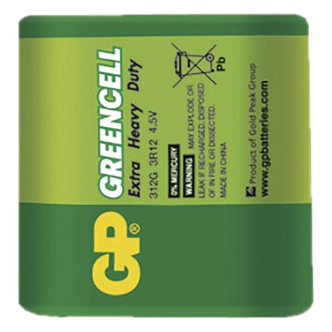 GP Batteries Greencell 3R12 Zinkchloridebatterij 4,5V 71035