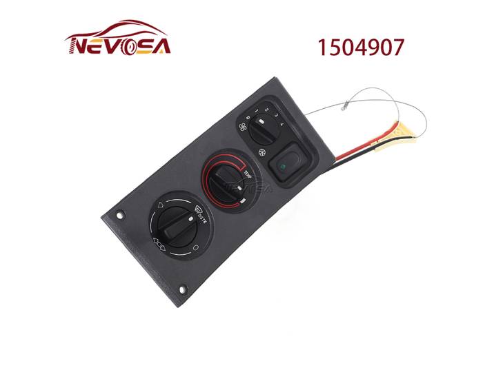 Panneau NEVOSA pour Scania 4 Series 1996-2005, interrupteur de camion, 1504907, commande de chauffage climatique, interrupteurs combinés, climatisation