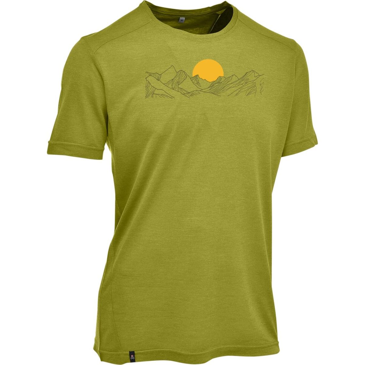 MAUL Sport Bezau II - T-shirt mit Print stein (59) 54 4944699323-59-54