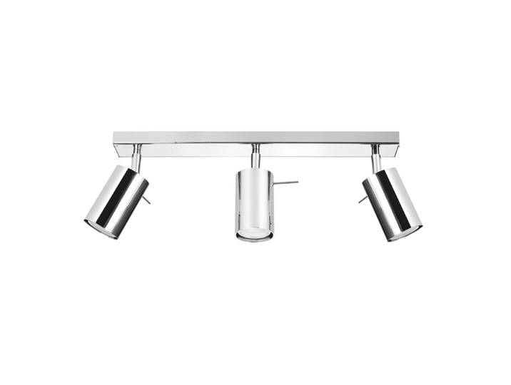 Plafonnier Acier Chrome GU10 3 Ring
