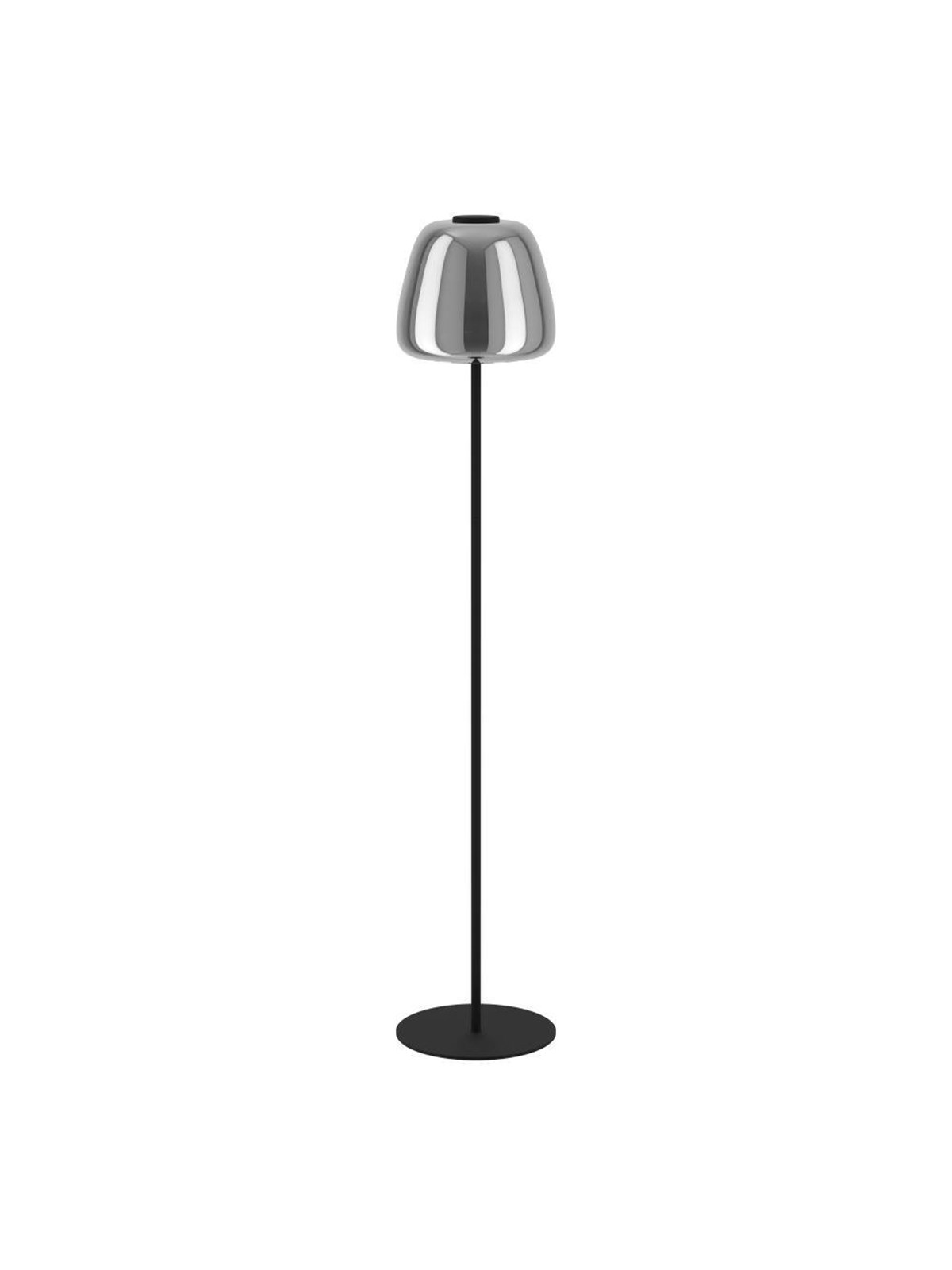 EGLO ALFERO-Z BODEN RGB/CCT 2000LM SCHWARZ/CHROM/TRANSP.