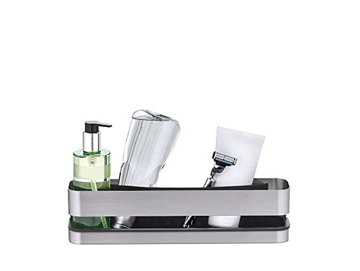 Blomus 68942 Douchemand, Roestvrij Staal, Zilver, 34 x 7 x 8,5 cm