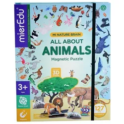 mierEdu Magnetic Learning Box - All About Animals - (ME093)