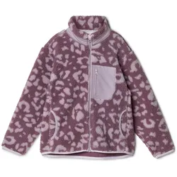 Tchibo - Kinder-Teddyfleecejacke - Mädchen - Gr. 158/164 - lila