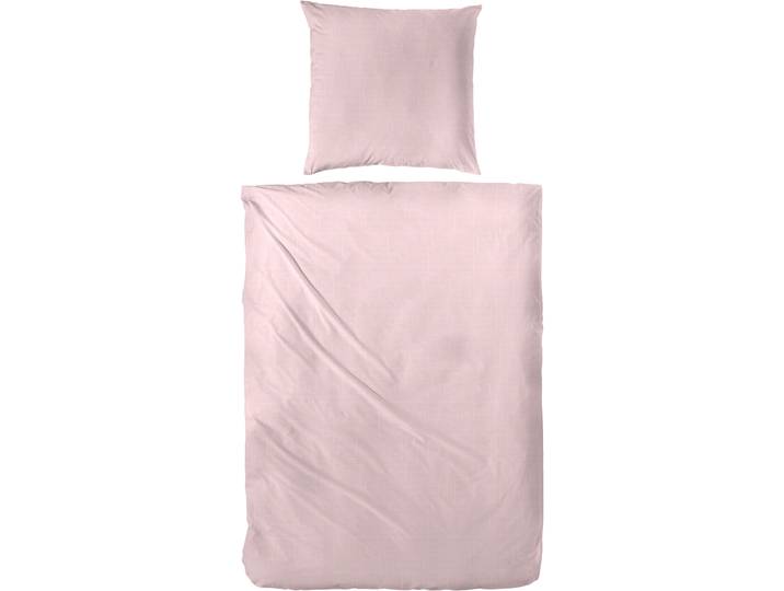 Bettwäsche PRIMERA Biber Bettwäsche Mini Me , rosa, B/L: 155cm x 220cm, 1 Stk., 1 Stk., Biber, B/L: 80cm x 80cm, 2 Stk., Biber, Obermaterial: 100% Baumwolle, Bettwäsche, Bettwäsche, Mit natürlichen Strukturen